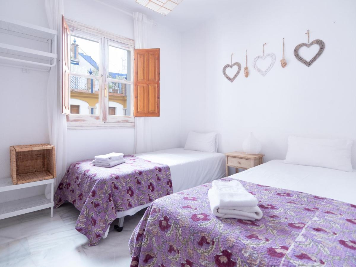 Cl Ubicacion Excelente Y Terraza Comun Junto A La Alfalfa Sevilla Bagian luar foto