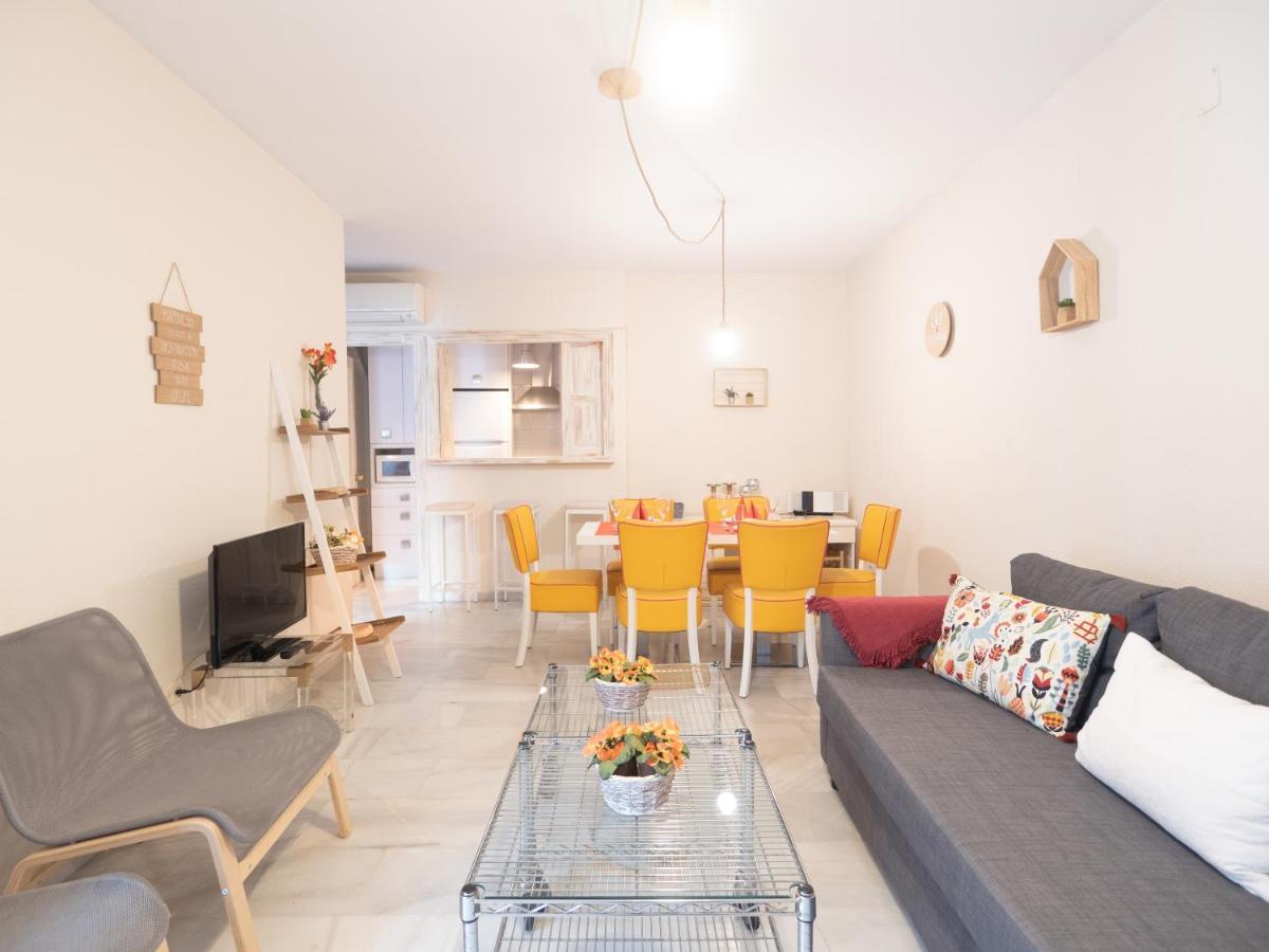 Cl Ubicacion Excelente Y Terraza Comun Junto A La Alfalfa Sevilla Bagian luar foto